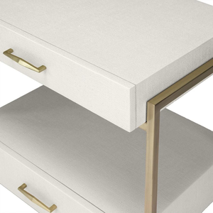 Mesitas de Noche de Fabricante, Mesa de Gabinete Minimalista Moderna de Lujo, Convertible, Imitación Piel de Pelele, Color Personalizado para Dormitorio - Product Image 2