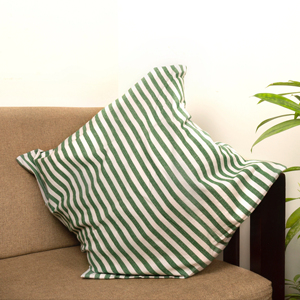 100% coton teint en fil taies d'oreiller rayures tissé américain carré housse de coussin personnalisé pour la maison hôtel hôpital ensemble de 4 - Product Image 1