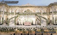Scène de mariage ouverte en bois de style asiatique moderne, par Shobha Jain Impex Delhi Inde