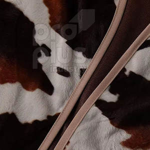 Chaleco de Cuero Auténtico con Pelo de Vaca para Hombre, Ecológico, de Secado Rápido, Transpirable, Servicio OEM - Product Image 6