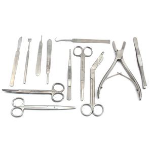 Juego de Instrumentos Quirúrgicos Veterinarios Manuales de Acero Inoxidable para Autopsia Post Mortem, Alta Calidad, Certificado CE - Product Image 4