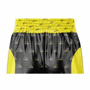 Short de boxe respirant léger OEM, équipement d'arts martiaux de conception tendance extensible pour athlètes - Product Image 6