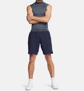 Short Cargo MMA écologique de qualité supérieure respirant minimaliste motif solide toile décontracté avant ceinture élastique renfort - Product Image 3