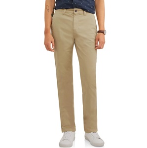 Pantalones Chinos Transpirables de Corte Slim Fit y Tiro Medio para Hombre, con Tela de Algodón, Personalizados, Verano 2025 - Product Image 5