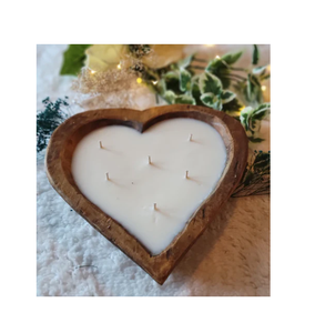 Soporte de vela de masa de madera Regalos decorativos Festival Cuencos de vela vacíos Tazón de masa de madera Fabricación Precios más bajos - Product Image 3