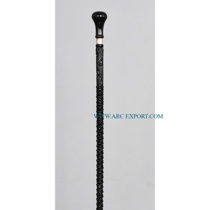 Noir poli maison décorative Unique nouveau Look motif bâton de marche qualité supérieure grande taille moderne nouveau Style bâton de marche - Product Image 1