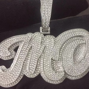 Custom King <b>Name</b> Fine Jewelry VVS Diamond Pendant Gold Plating Men's Women's Christian Religious Symbol White Gold Hiphop - Product Image 6