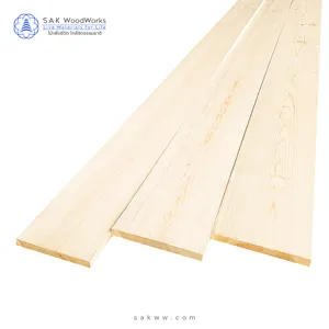 SAK WoodWorks 북부 화이트 러시아 침엽수 (소나무 & 스프루스) 목재 KD S4S 20x195x6000mm. 공장에서 최고의 가격