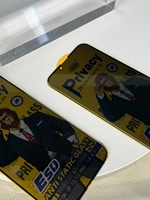 Protection d'écran en verre trempé 28 degrés, haute qualité, verre intégral pour iPhone 15 Pro Max, protection d'écran en verre trempé