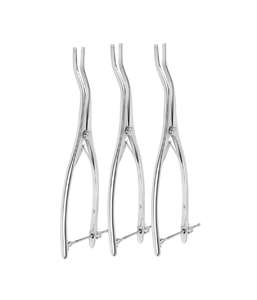 Écarteur de lamelle pour chirurgie de laminectomie, largeur de la mâchoire et longueur totale réglables, instrument chirurgical manuel de classe II approuvé CE - Product Image 4