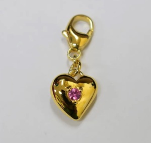 Pendentif en argent S925 plaqué or 14 carats, design délicat, saphir rose naturel et zircon cubique, personnalisable pour la vente au détail, OEM, ODM, provenance Thaïlande - Product Image 1