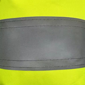 Veste de sécurité d'hiver pour adultes, veste de travail à haute visibilité réfléchissante, vêtements de travail imperméables et thermiques pour la construction - Product Image 3