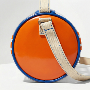 <span class=keywords><strong>Sac</strong></span> cylindrique transparent en PVC Custom67 avec impression <span class=keywords><strong>de</strong></span> numéro rétro, pochette <span class=keywords><strong>de</strong></span> toilette <span class=keywords><strong>de</strong></span> sport, trousse à crayons avec poignée en coton - Product Image 3