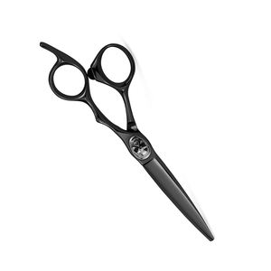 Tijeras de corte de pelo de peluquero de acero inoxidable con revestimiento de Color negro Tijeras de corte de pelo de peluquero de acero alemán VG10 - Product Image 3