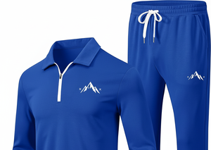 Ensemble de vêtements de sport en tissu polaire épais à capuche uni |   Broderie personnalisée |   Tenue d'hiver antibactérienne respirante 100% coton - Product Image 3