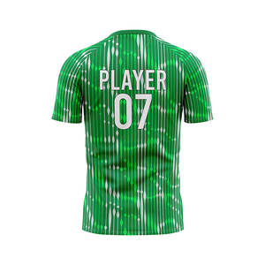 Maillot de football personnalisé pour équipe d'entraînement professionnelle pour hommes, 100% polyester, séchage rapide, respirant - Product Image 2