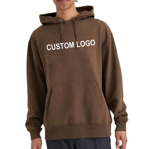 Sudadera Ligera de Invierno Transpirable para Hombre, de Color Sólido Digital, de Algodón y Felpa, Estilo Urbano, con Capucha, Logotipo Personalizado, Mangas Largas - Product Image 6