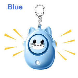 Alarma de Seguridad Personal Portátil de 130dB con Luz Estroboscópica LED, Dispositivos de Seguridad con Sirena para Mujeres, Certificación ROHS - Product Image 1