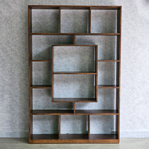 ชั้นวางหนังสือไม้ยางพารา 5 ชั้น ขนาด 120x30x180 ซม. สำหรับห้องนั่งเล่น สำนักงาน ห้องเด็ก และห้องนอน - Product Image 6