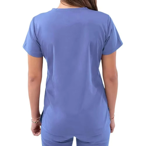 Venta al por mayor uniformes personalizados médicos de moda elástico uniforme médico Hospital enfermería uniformes conjuntos traje Jogger - Product Image 2