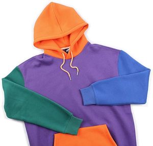 Sudadera con capucha de gran tamaño de algodón y poliéster para hombre, ropa deportiva con estampado de logotipo personalizado y bolsillo, ropa de invierno suave bordada - Product Image 6