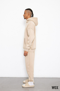 ชุดวอร์มแบบยูนิเซ็กซ์ ปี 2023 เป็นมิตรกับสิ่งแวดล้อม ไซส์พลัส ชุดฮู้ดดี้และกางเกงจ็อกเกอร์สั่งทำพิเศษ ผ้าฝ้าย 100% ทรงโอเวอร์ไซส์ คุณภาพพรีเมียม ขายส่ง สไตล์คนเมือง - Product Image 4