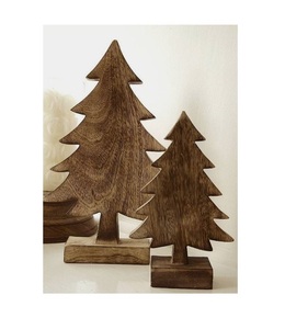 Árbol de Navidad decorativo de madera, hecho a mano, hecho a medida, pulido, venta al por mayor - Product Image 1