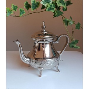 Théière et cafetière minimaliste créative pour la maison, l'hôtel et le restaurant, pot décoratif, design antique poli multicolore, théières en laiton - Product Image 3