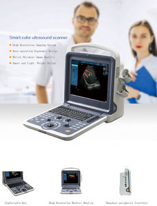 Máquina de ultrasonido portátil, <span class=keywords><strong>Doppler</strong></span> a Color, sistema de diagnóstico por ultrasonido para Obs gyne - Product Image 4