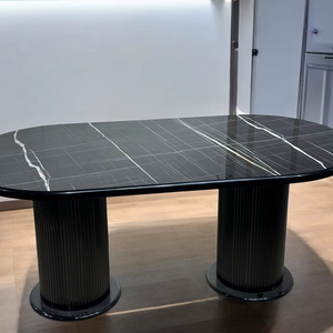 Hôte avec style en utilisant une table à manger moderne conçue pour la durabilité élégance confort premium à chaque repas meubles turcs - Product Image 1