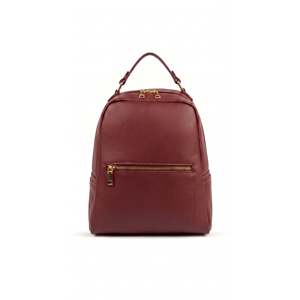Structured <b>Backpack</b> in Genuine Dollaro Leather - made in Italy - Art. 26128 - Product Image 5