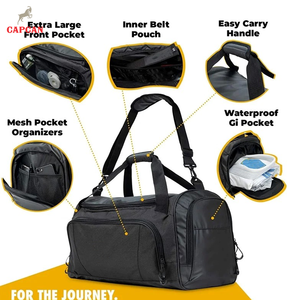 กระเป๋าศิลปะการต่อสู้ช่องใส่ของกว้างขวางและปิดได้อย่างปลอดภัย สำหรับอุปกรณ์ฝึกซ้อมยิวยิตสู คาราเต้ ยูโด - น้ำหนักเบา เป็นมิตรกับสิ่งแวดล้อม ทนทาน - Product Image 4