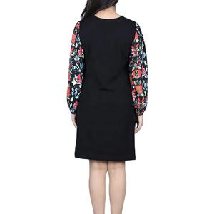 Conjunto de Dos Piezas de Mezclilla para Mujer, Diseño Personalizado, Color Liso, Top Corto, Corte Ajustado, Color Azul, Patchwork - Product Image 3