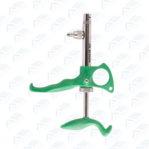 Jeringa de Inyección Veterinaria Manual Ajustable de Acero Inoxidable para Diagnóstico de Conejos, Reutilizable, Apta para Exámenes Médicos - Product Image 5
