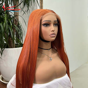 ¡MEJOR VENTA! Pelucas rectas de hueso de varios colores, cabello humano 100%, cabello vietnamita crudo, encaje frontal con precio al por mayor, cabello Remy - Product Image 3