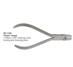 Alicates dentales Tweed /Angel puntas anchas alicates de formación de arco y torsión/alicates de ortodoncia de acero inoxidable - Product Image 4