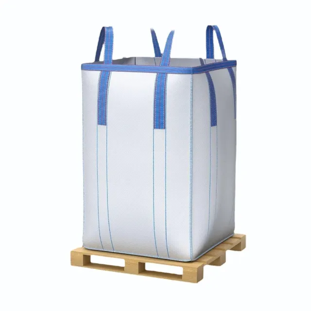 Meilleur prix Fibc sacs en vrac emballage de matériel industriel Fibc sacs en vrac exportateurs de duffle utilisé haut fond plat pp fibc jumbo sac