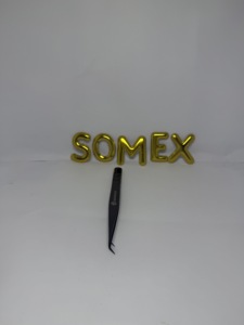 Pinzas antiestáticas para pestañas Maquillaje Delgado Recto Acero inoxidable y herramienta de maquillaje Pinzas de extensión de pestañas - Product Image 4