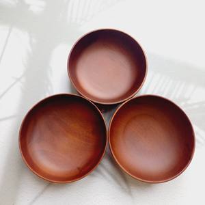 Bol à fruits en bois d'acacia à prix abordable, vaisselle à salade, décoration de Table, ensemble de vaisselle fabriqué au Vietnam - Product Image 2