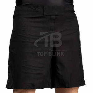 Pantalones cortos MMA de alta calidad hechos a medida con cintura elástica Mejor precio Diseño de patrón sólido deportivo Pantalones cortos MMA con logotipo personalizado - Product Image 6