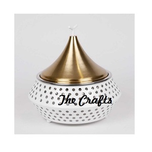 Plato para servir de diseño moderno en acero inoxidable y accesorios de mesa de hierro Plato para servir cazuela al mejor precio - Product Image 1