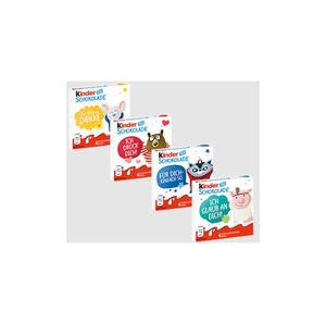 Paquete de 4 Kinder Riegel, 50g por 100g, 53.3g de azúcar, 53.5g de carbohidratos, para una experiencia de merienda dulce y satisfactoria, suministro al por mayor - Product Image 5