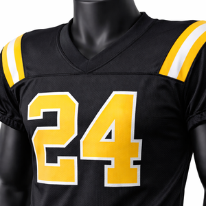 Jersey de Fútbol Americano Estilo Profesional Personalizado OEM, Uniforme Ligero de Malla con Impresión de Número y Logotipo - Product Image 5