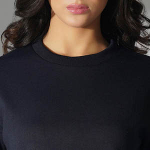 Street Wear Article décontracté nouvelles femmes sweat pur coton Polyester fait à la mode Look femmes sweat - Product Image 6