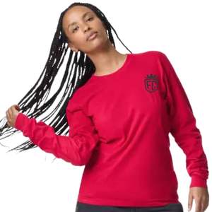 Camiseta de Manga Larga de Color Sólido para Mujer, Cuello Redondo de Algodón, Informal, Minimalista, para Uso Diario - Product Image 5