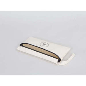 Estuche de Lápices Personalizado de Algodón Blanco con Cierre, 8x4, Portátil, para la Escuela y Cosméticos - Product Image 5