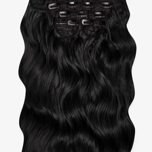 Extensiones de Cabello Humano Natural Sin Procesar, Ondulado, Rizado, Remy Negro, Mechones Dobles, Puntas Dobles, para Mujeres - Product Image 2