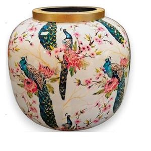 Nouveauté, pots à fleurs de grande taille avec finition émaillée, pot de fleurs en métal pur à prix abordable - Product Image 4