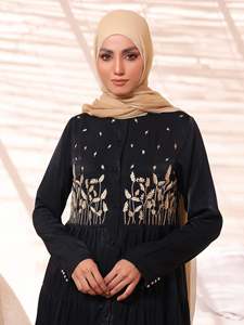 Long abayas confortable pour femmes nouveau meilleur design personnalisé OEM vente en gros abaya islamique pour femmes à bas prix - Product Image 6