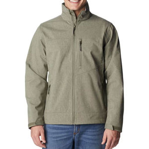 Veste coupe-vent automne hiver pour hommes sur mesure avec grande taille et fermeture à glissière Services OEM respirant et couleur personnalisable - Product Image 4